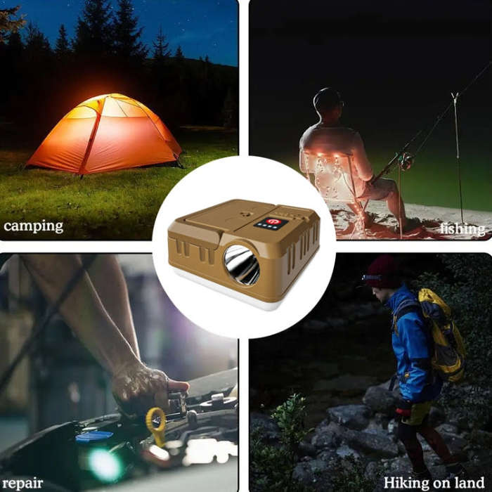 Outdoor Camping Tent Lamp USB Rechargeable LED Long Life Camping Lights