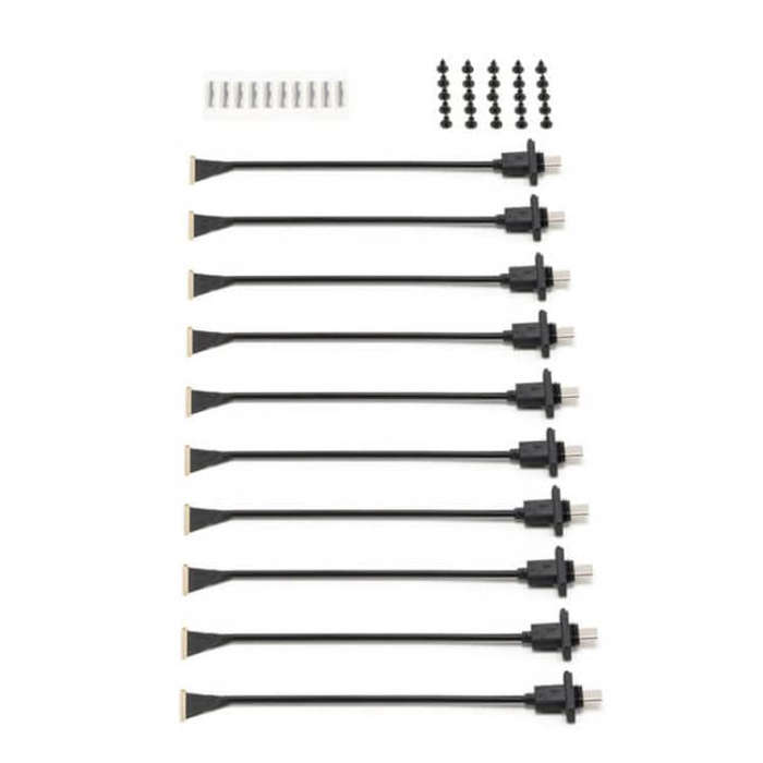 Original DJI E-Port V2 10pcs Coaxial Cable Kit For Matrice 400