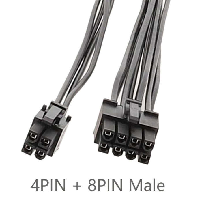 20cm CPU 8Pin To 8+4Pin Adapter Cable Power Supply Motherboard Processor Power Cable