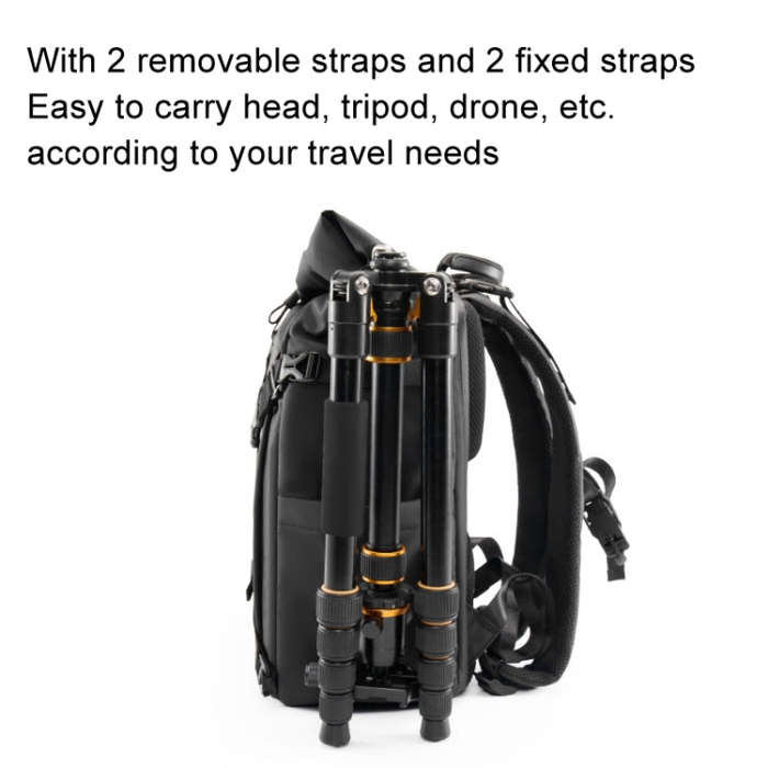 Cwatcun D113 Shoulder Leisure Camera Bag Waterproof High Capacity Outdoor Travel Photography Bag,...