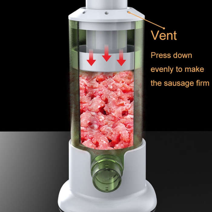 Small Household Manual Sausage Making Machine Kitchen Tools(Coffee)