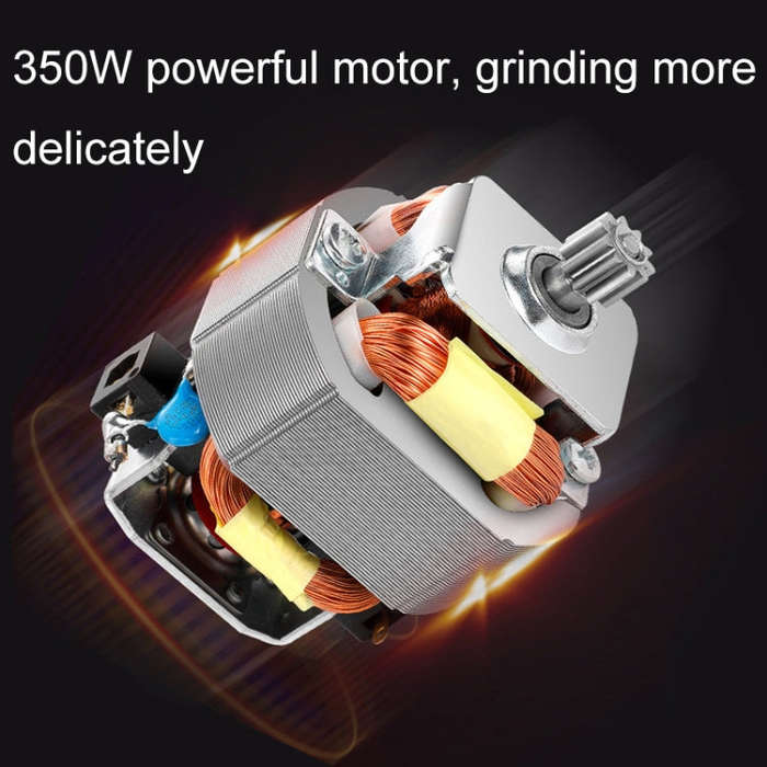Household Coffee Grain Grinding Machine Crusher Grinder, Spec: EU Plug(Orange)