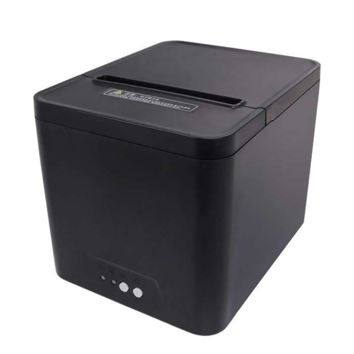 80mm USB+Network Port Thermal Receipt Printer Store Cashier Printer(US Plug)
