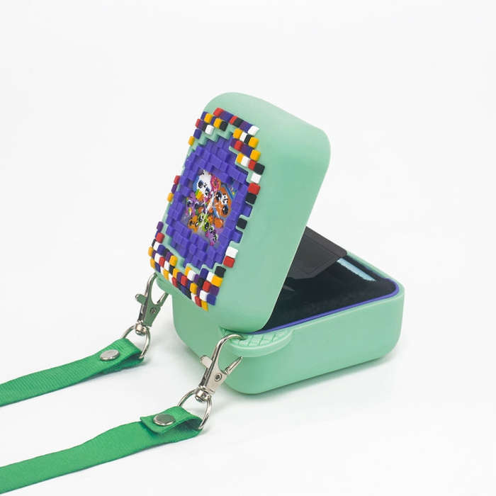 For Bitzee Pet Machine Silicone Case(Blue)