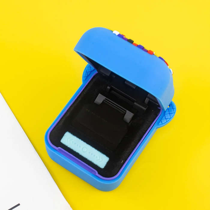For Bitzee Pet Machine Silicone Case(Blue)