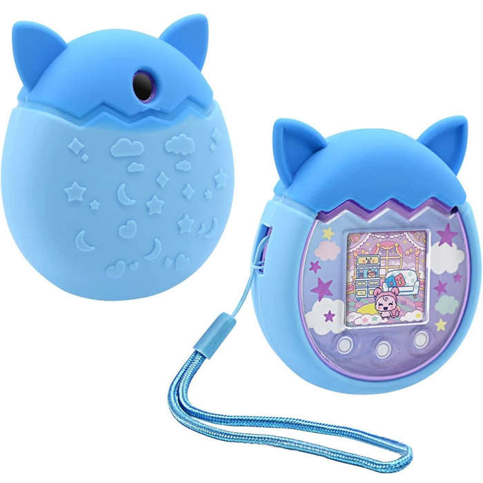 For Tamagotchi Pix Cartoon Electronic Pet Game Console Anti-Slip And Anti-Fall Silicone Protectiv...