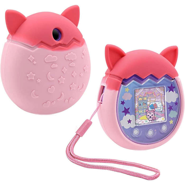 For Tamagotchi Pix Cartoon Electronic Pet Game Console Anti-Slip And Anti-Fall Silicone Protectiv...