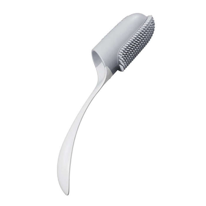 Pets Finger Toothbrush With Handle Dogs And Cats Oral Cleaning Tools(White)