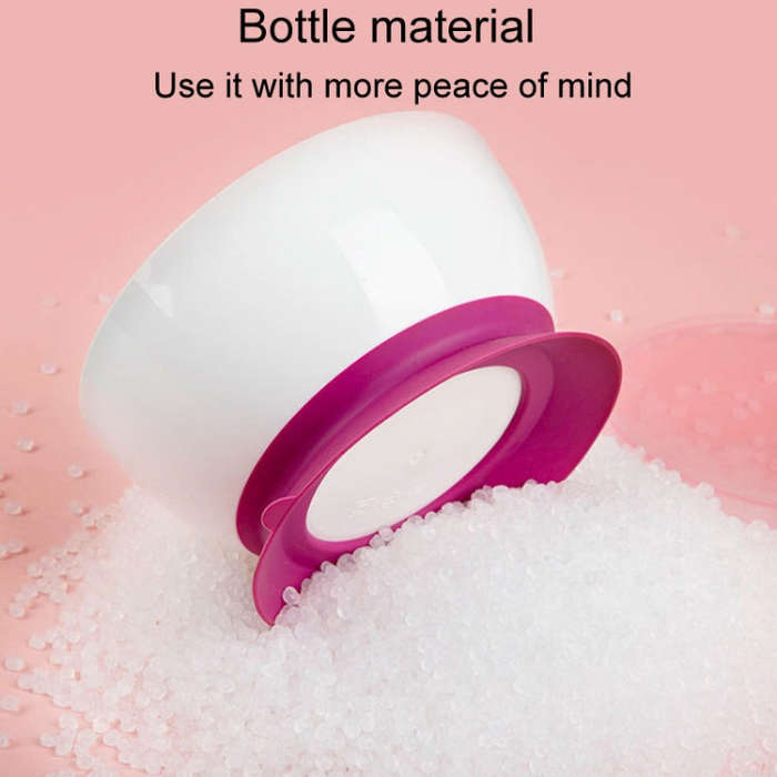 Infant Complementary Food Bowl With Lid Baby Feeding Tableware Suction Cup Bowl(Red)