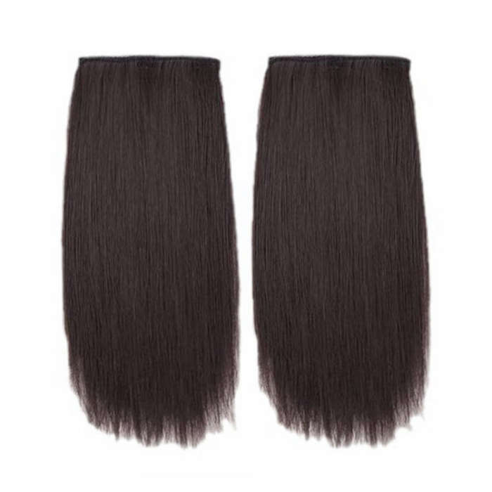 Invisible Pad Hair Roots Both Sides Puffy Wig Piece Faux Hair Extension Pad Hair Piece, Color: 20...