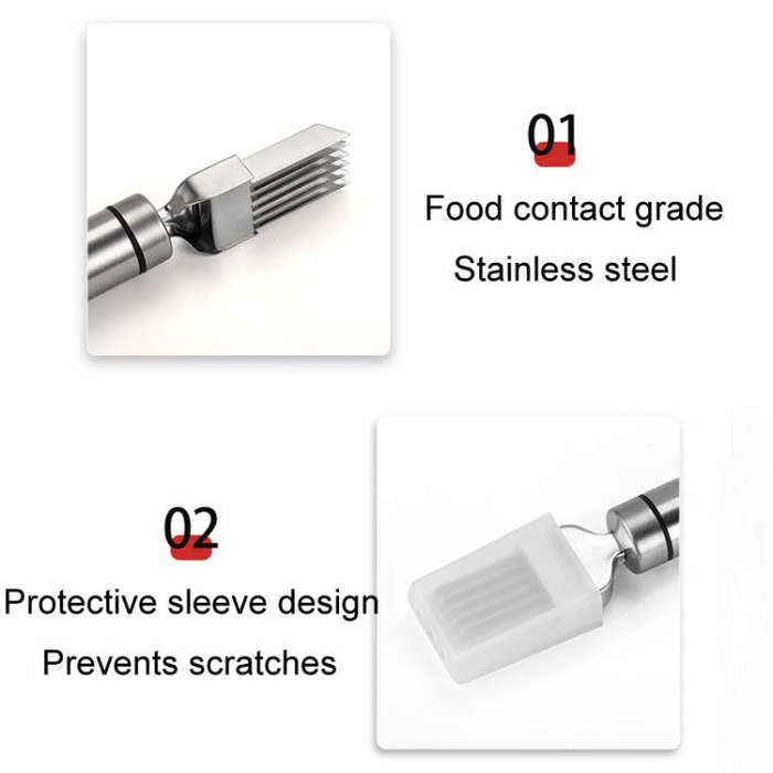 Stainless Steel Multifunctional Slicer Shredded Onion Cutter