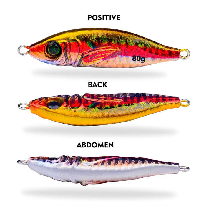 PROBEROS  LF136 Fishing Lure 3D Spray Painted Imitation Bait Long Casting Freshwater Fishing Warb...
