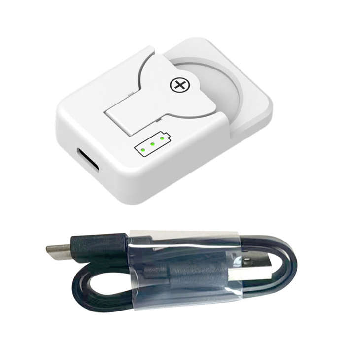 4.2V LIR2032/2450 Button Battery Universal Charger(White With Cable)