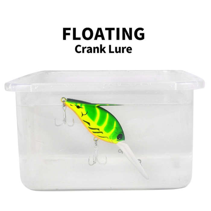 PROBEROS DW574 Bait Floating Rock Plastic Lure Small Fatty Fish Fake Bait Fishing Tackle, Size: 1...