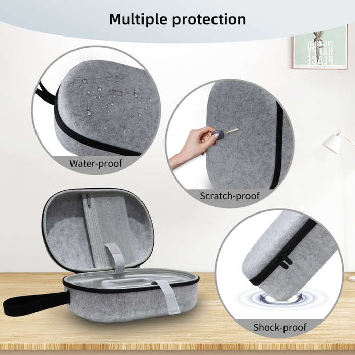 JYS-APP001 For Apple Vision Pro Headset Storage Bag VR Glasses Anti-Scrape Portable Bag, Color: G...