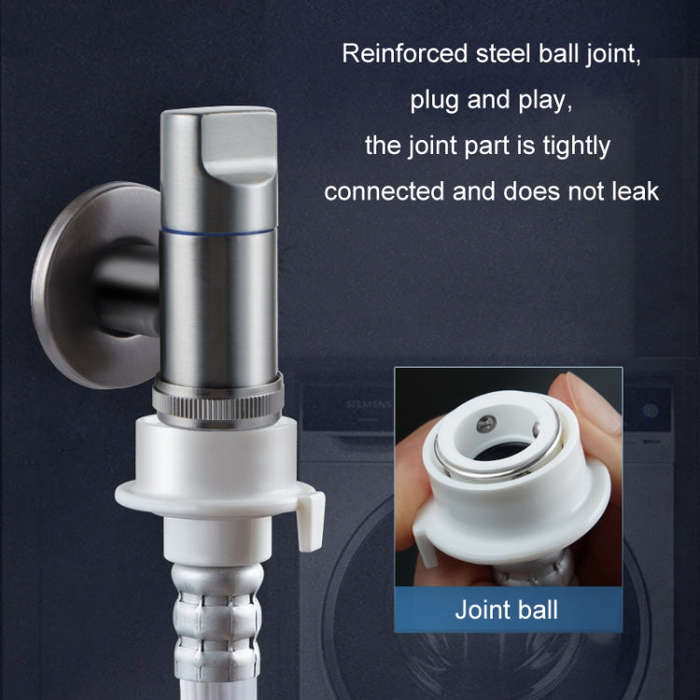 Fully Automatic Washing Machine Water Inlet Hose Adapter, Length: 3m