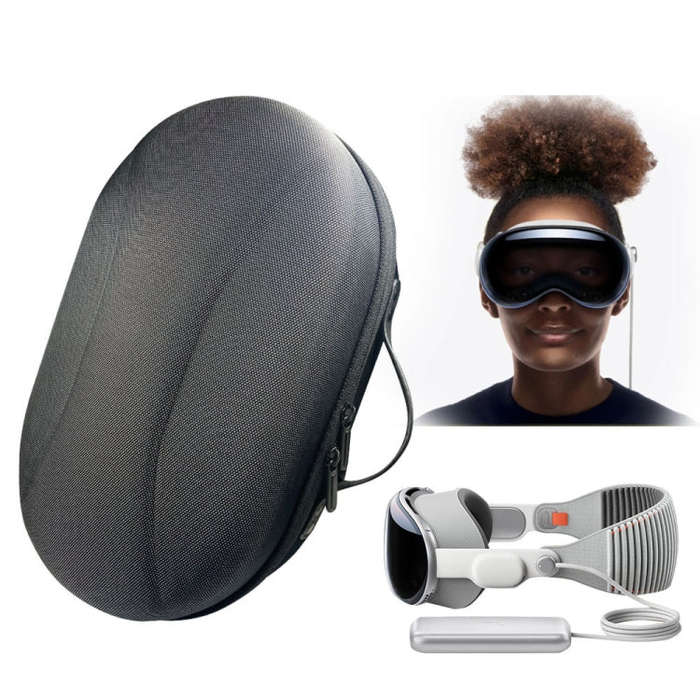For Apple VR Vision Pro Oxford Cloth Storage Bag VR Glasses Anti-Scrape Portable Bag