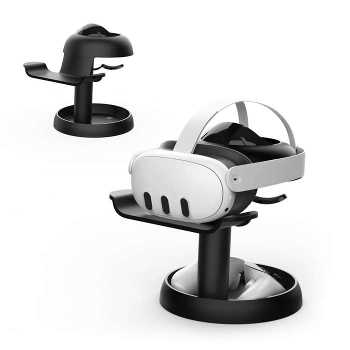 AMVR TYBP1 VR Desktop Storage Display Rack For Apple Vision Pro / Quest 3 / Pico 4 / PlayStation ...