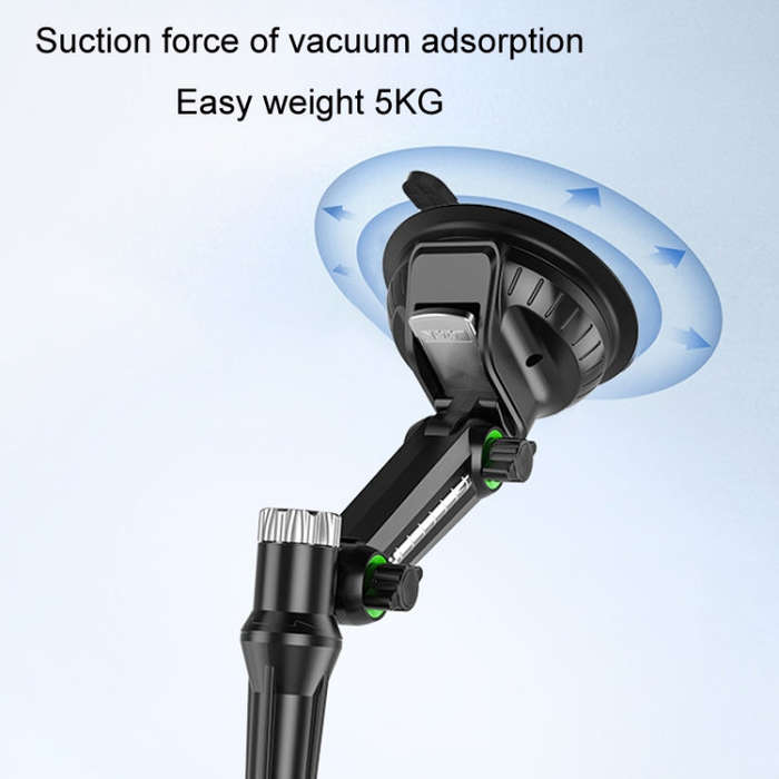 Car Windscreen Dashboard Suction Cup Phone Holder, Color: Regular Black