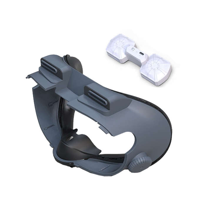 For Quest 3 Air Circulation Heat Dissipation Replacement Mask With Fan Anti-Fogging VR Mask Acces...