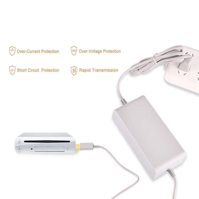 For Wii U Console Charger  AC Adapter Power Supply(US Plug)