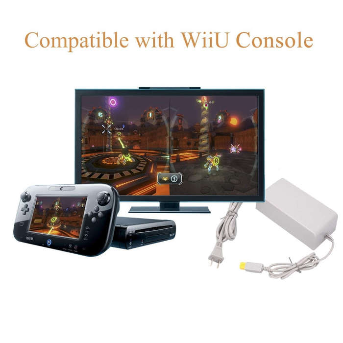 For Wii U Console Charger  AC Adapter Power Supply(EU Plug)