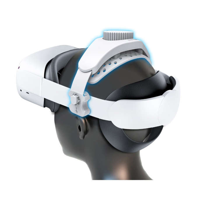 DEVASO VR Glasses Retractable Adjustable Headband Accessories For Quest 3S / Quest 3 / Quest 2 / ...
