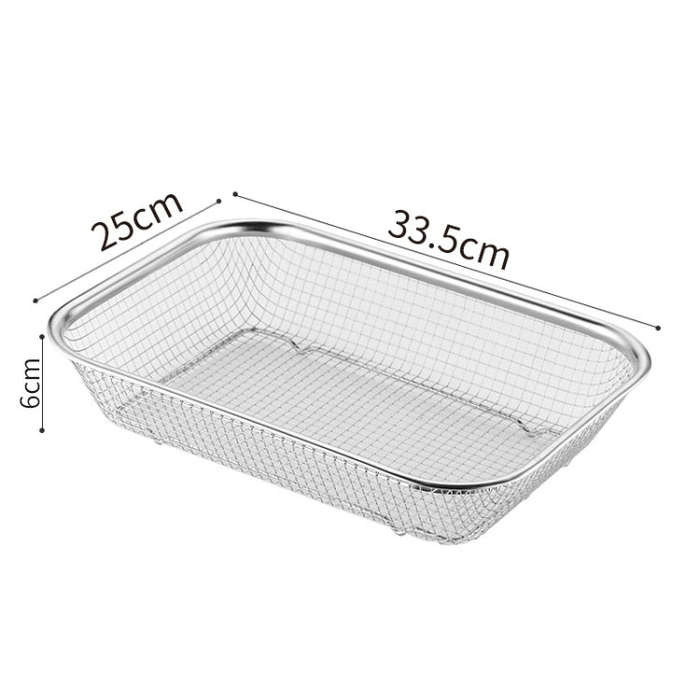 Kitchen Sterilization Cabinet Cutlery Organizer Household Stainless Steel Drainage Tray, Model: L...