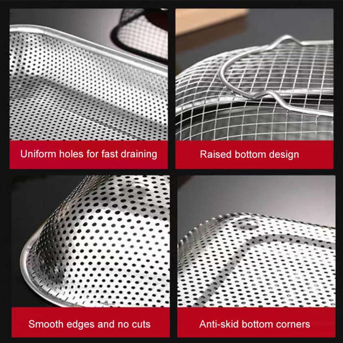 Kitchen Sterilization Cabinet Cutlery Organizer Household Stainless Steel Drainage Tray, Model: P...
