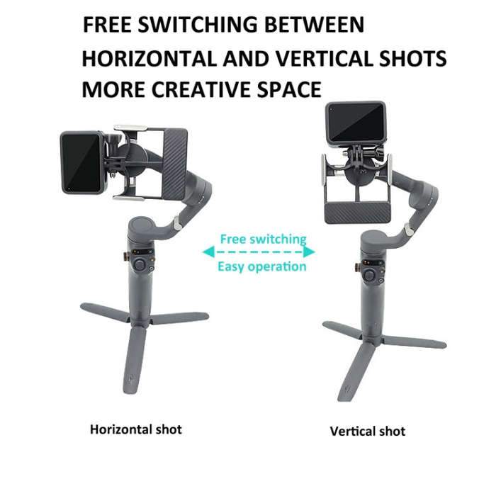 Universal Phone Gimbal to Sports Camera Adapter For DJI OSMO 6 / 5 / 4 / 3 to Gopro DJI Action 4(...