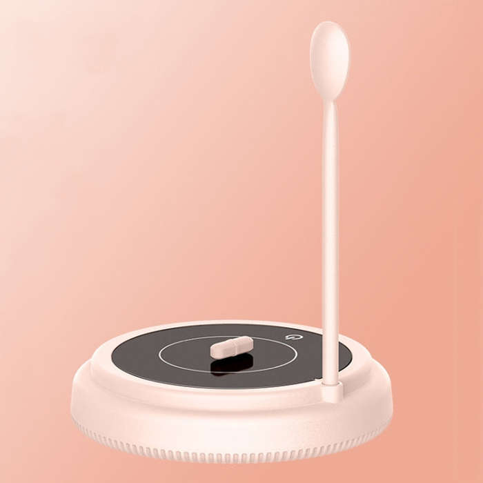 10000rpm/min Magnetic Levitation Electric Coffee Stirrer Milk Shaker Red Wine Decanter(Pink)