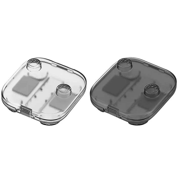 For Nintendo Switch 2 Joy-Con Crystal Storage Case Organizer Anti-Scratch Travel Box With 2 Game ...