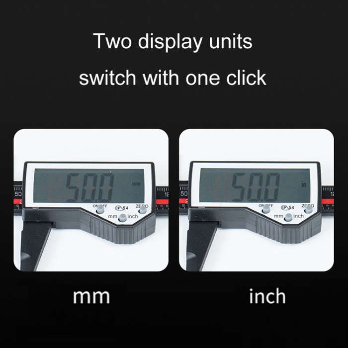 237MM Large Screen Electronic Digital Caliper For Inner Outer Diameter Measurement
