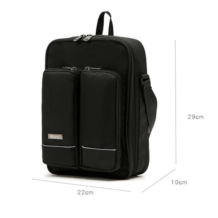 For DJI Mini 4 Pro BKANO Storage Bag Shoulder Bag Messenger Bag Suitcase(Black)