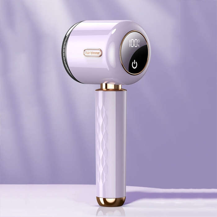 Electric Hair Ball Trimmer Household Hair Removal Ball Tool Shaver, Color: Digital-Purple