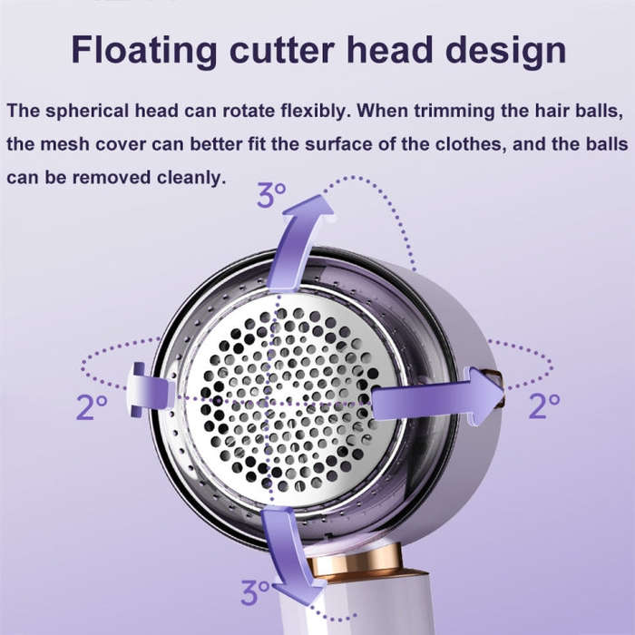 Electric Hair Ball Trimmer Household Hair Removal Ball Tool Shaver, Color: Digital-Beige