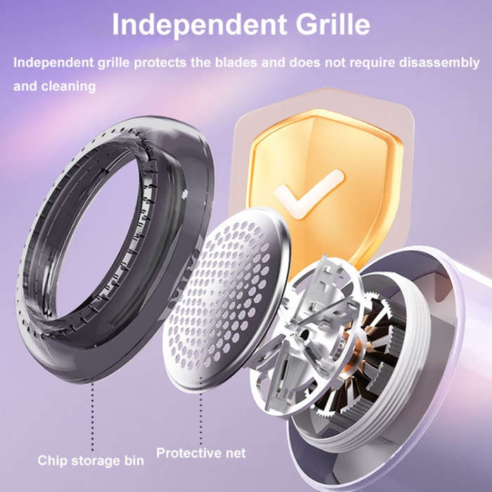 Electric Hair Ball Trimmer Household Hair Removal Ball Tool Shaver, Color: Charging-Purple