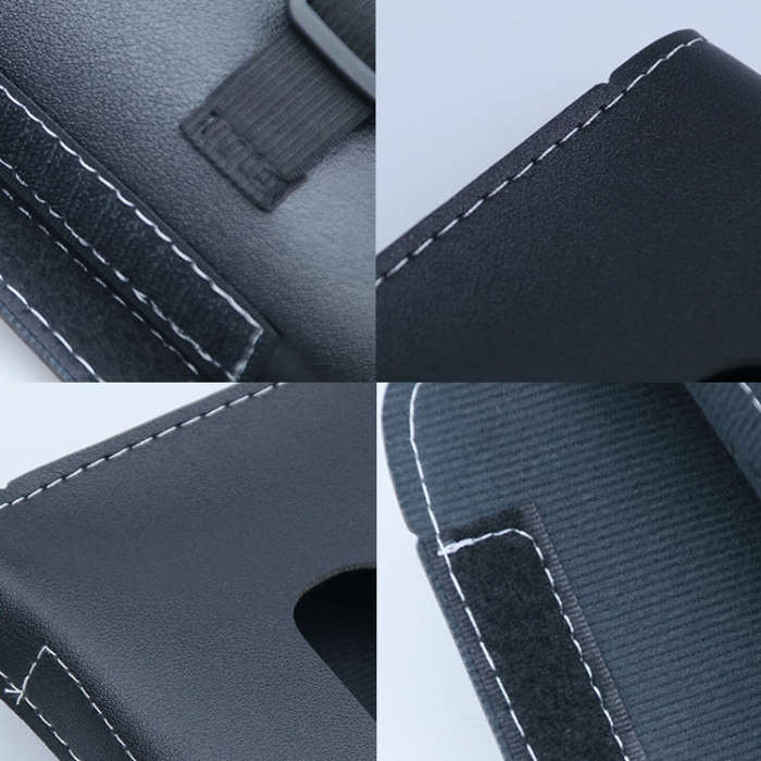 Car Armrest Box Sun Visor Hanging Leather Tissue Box(Blue)
