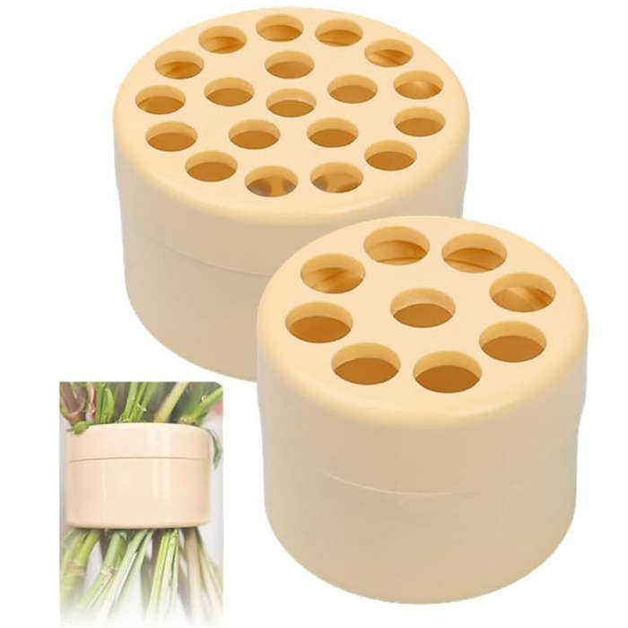 Spiral Ikebana Stem Holder for Vases DIY Bouquet Twister Flower Arrangement Holder, Size: Small(T...