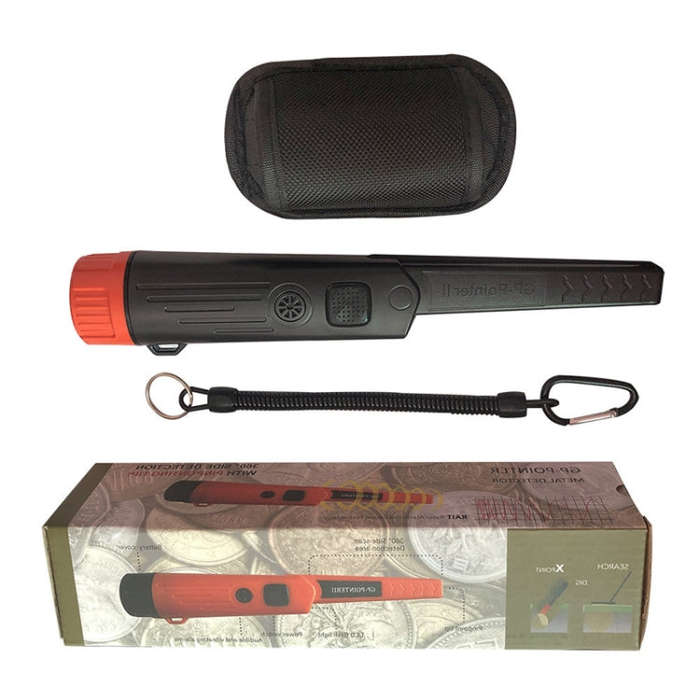 Mini Waterproof Handheld Metal Positioning Rod Detector(Orange)