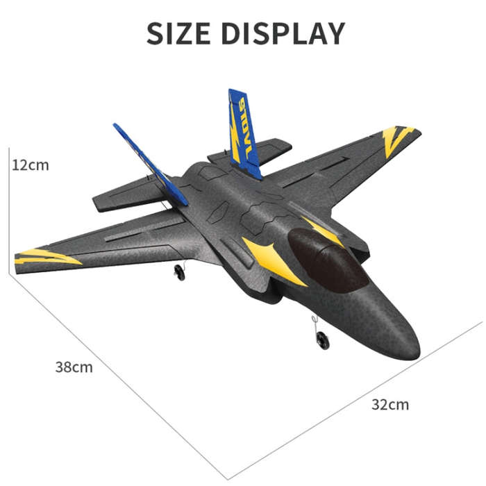 Z-57 4-channel Remote Control Stunt Tumbling Aircraft Glider Fixed-wing Foam Aircraft Model Singl...