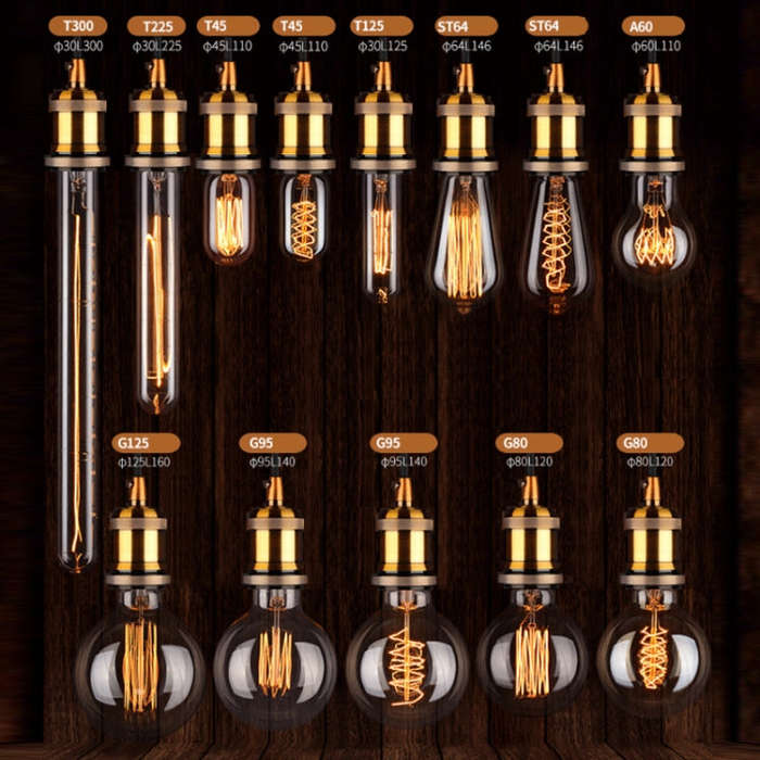 40W E27 Screw LED Dimmable Tungsten Bulb Pet Heating Lamp, Power Source: G80 Winding Wire