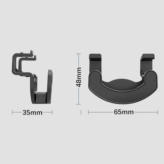 For Tesla Model Y Trunk Seat Button Hook(Black)