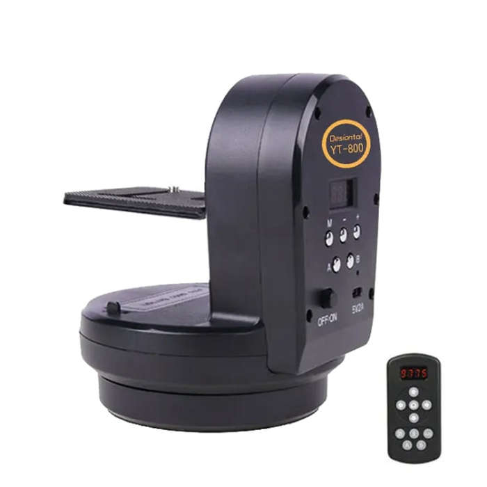 Desiontal YT-800 Cell Phone Camera Remote Control Gimbal 360 Rotation Panoramic Shooting Stabiliz...