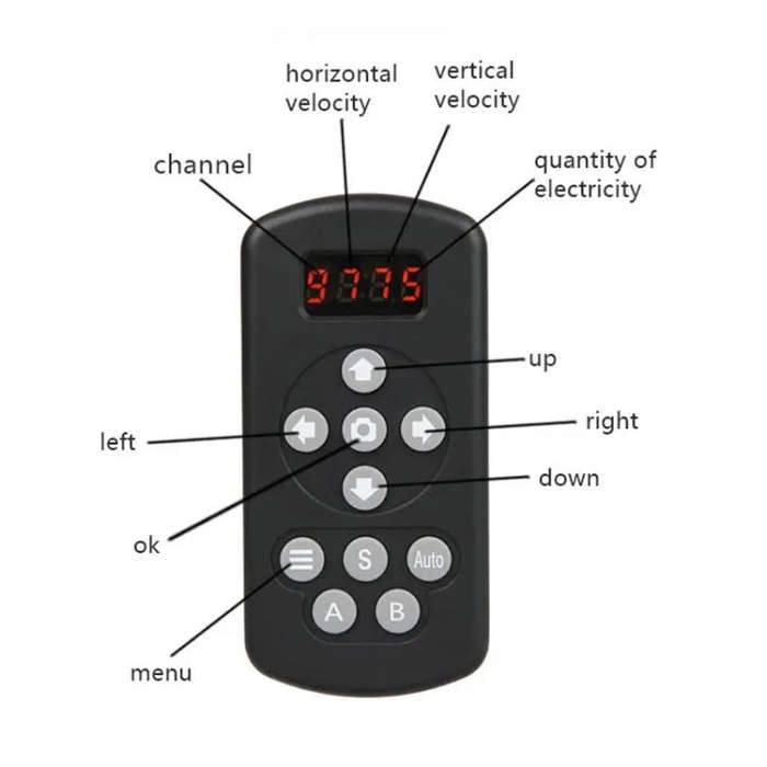 Desiontal YT-800 Cell Phone Camera Remote Control Gimbal 360 Rotation Panoramic Shooting Stabiliz...
