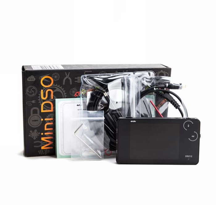 MINIWARE Dual Channel Mini Portable Handheld Digital Storage Oscilloscope, Model: DS212