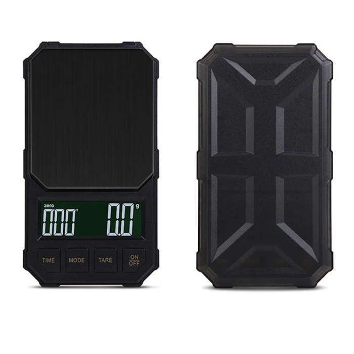 Battery Model 2kg/0.1g Portable Toolbox Digital Scale Jewelry Weighing Tool with Timing