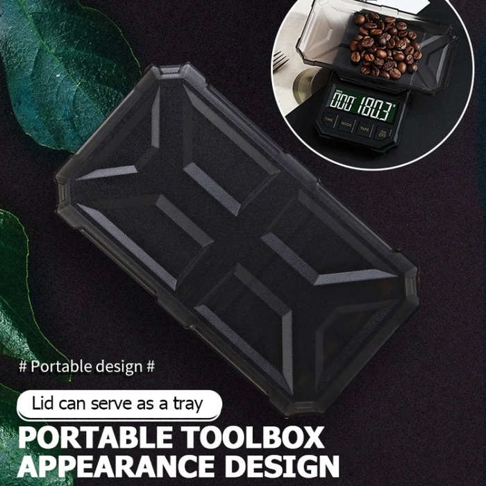 Battery Model 1kg/0.1g Portable Toolbox Digital Scale Jewelry Weighing Tool with Timing