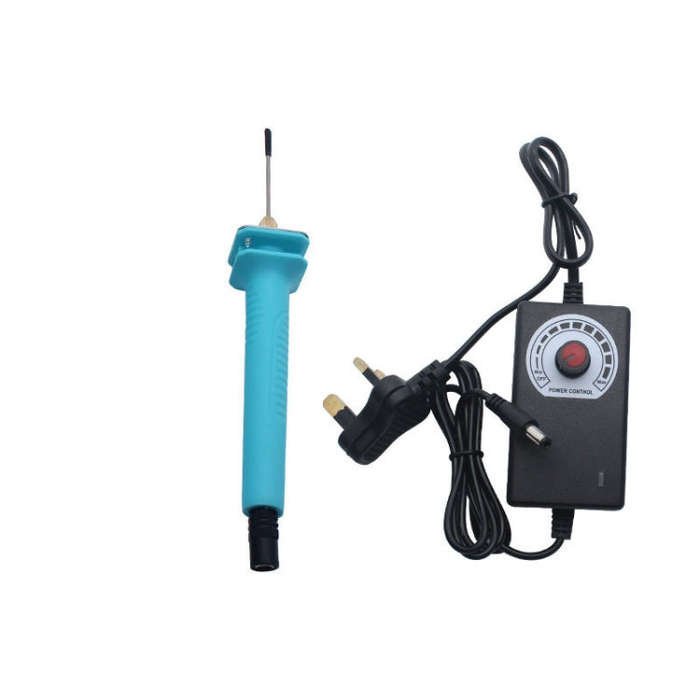 5cm KT Foam Board Cutting Pen Electrothermal Cutting Knife Thermal Melting Pen Tool(UK Plug)