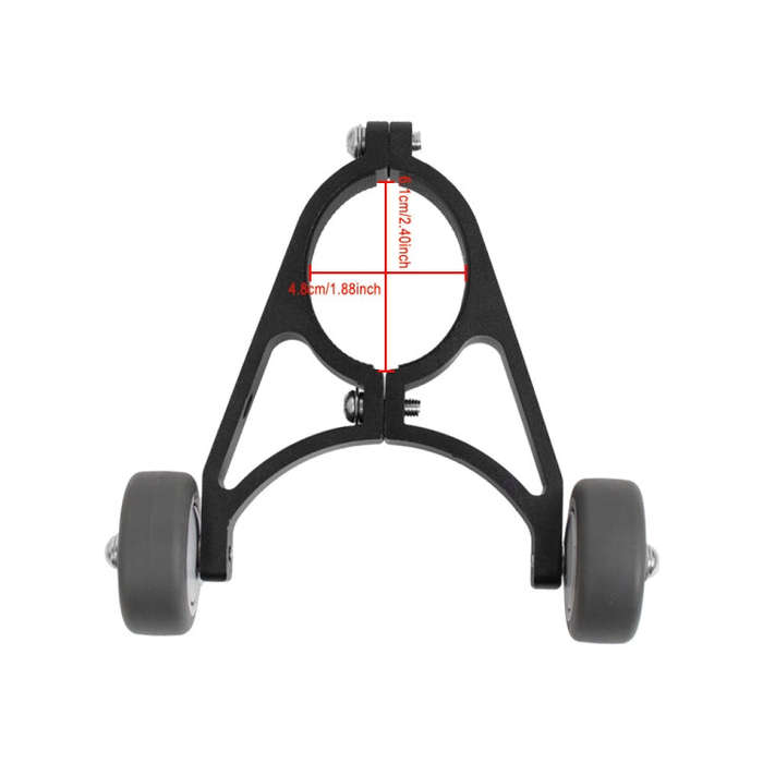 Electric Scooter Auxiliary Wheel Bracket Folding Wheel Bracket For Xiaomi M365 / 1S / Pro / Nineb...